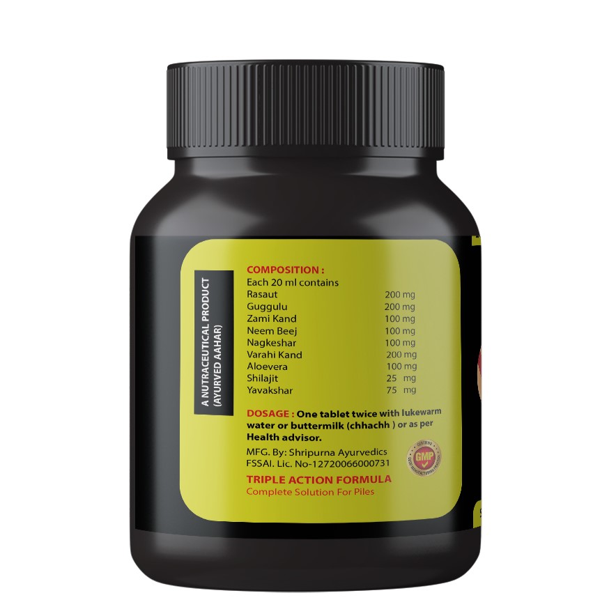 AROGYAM PILESXLO PLUS | FOR PILES & HEMORRHOIDS - Image 2